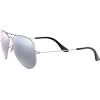 imageRayBan RB3025 Classic Evolve Photochromic Aviator SunglassesMatte SilverPolarized Dark Grey Mirror