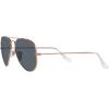 imageRayBan RB3025 Classic Evolve Photochromic Aviator SunglassesRose GoldBlue