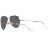 imageRayBan RB3025 Classic Evolve Photochromic Aviator SunglassesRose GoldDark Grey