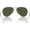 imageRayBan RB3025 Classic Evolve Photochromic Aviator SunglassesRose GoldGreen