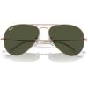 imageRayBan RB3025 Classic Evolve Photochromic Aviator SunglassesRose GoldGreen