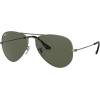 imageRayBan RB3025 Classic Evolve Photochromic Aviator SunglassesSand Transparent GreenG15 Green