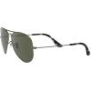 imageRayBan RB3025 Classic Evolve Photochromic Aviator SunglassesSand Transparent GreenG15 Green
