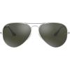 imageRayBan RB3025 Classic Evolve Photochromic Aviator SunglassesSilverCrystal Grey Mirrored