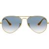 Gold/Clear Gradient Blue
