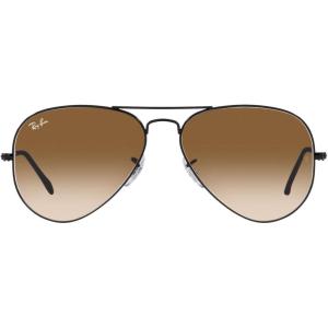 imageRayBan RB3025 Classic Evolve Photochromic Aviator SunglassesBlackClear Gradient Brown