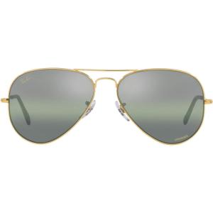 imageRayBan RB3025 Classic Evolve Photochromic Aviator SunglassesLegend GoldPolarized Gradient Dark Green Mirrored