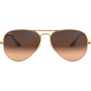 imageRayBan RB3025 Classic Evolve Photochromic Aviator SunglassesLight BronzePink Gradient Brown