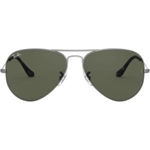 imageRayBan RB3025 Classic Evolve Photochromic Aviator SunglassesSand Transparent GreyG15 Green
