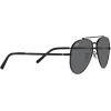 imageRayBan RB3625 New Aviator SunglassesBlackDark Grey