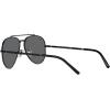 imageRayBan RB3625 New Aviator SunglassesBlackDark Grey