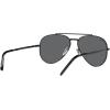imageRayBan RB3625 New Aviator SunglassesBlackDark Grey