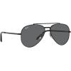 imageRayBan RB3625 New Aviator SunglassesBlackDark Grey
