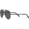 imageRayBan RB3625 New Aviator SunglassesBlackDark Grey