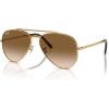 imageRayBan RB3625 New Aviator SunglassesGoldClear Gradient Brown