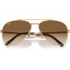imageRayBan RB3625 New Aviator SunglassesGoldClear Gradient Brown