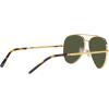 imageRayBan RB3625 New Aviator SunglassesLegend GoldGreen