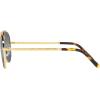 imageRayBan RB3625 New Aviator SunglassesLegend GoldPolarized Clear Gradient Dark Blue