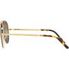 imageRayBan RB3625 New Aviator SunglassesLegend GoldPolarized Clear Gradient Dark Brown