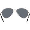 imageRayBan RB3625 New Aviator SunglassesSilverBlue