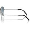 imageRayBan RB3625 New Aviator SunglassesSilverBlue Gradient Grey
