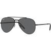 imageRayBan RB3625 New Aviator SunglassesBlackDark Grey