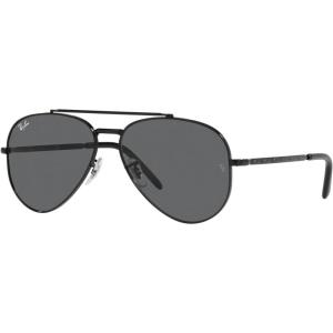 imageRayBan RB3625 New Aviator SunglassesBlackDark Grey