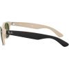 imageRayBan RB2132 New Wayfarer SquareBlack on BeigeG15 Green