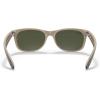 imageRayBan RB2132 New Wayfarer SquareBlack on BeigeG15 Green