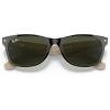 imageRayBan RB2132 New Wayfarer SquareBlack on BeigeG15 Green