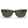 imageRayBan RB2132 New Wayfarer SquareBlack on TransparentG15 Green