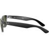 imageRayBan RB2132 New Wayfarer SquareBlack on TransparentG15 Green