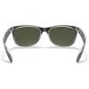 imageRayBan RB2132 New Wayfarer SquareBlack on TransparentG15 Green