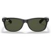 imageRayBan RB2132 New Wayfarer SquareRubber BlackG15 Green