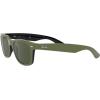 imageRayBan RB2132 New Wayfarer SquareRubber Military Green on Black Green