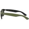 imageRayBan RB2132 New Wayfarer SquareRubber Military Green on Black Green