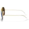 imageRayBan RB3025 Classic Aviator SunglassesMatte GoldGrey Mirror Blue