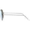 imageRayBan RB3025 Classic Aviator SunglassesMatte GunmetalLight Green Mirror Silver