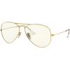 imageRayBan RB3025 Classic Evolve Photochromic Aviator SunglassesGoldPhotochromic Grey