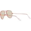 imageRayBan RB3025 Classic Evolve Photochromic Aviator SunglassesRedPhotochromic BrownGrey