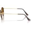 imageRayBan Rb3447 Round Metal SunglassesMatte Havana on Matte GoldBrown