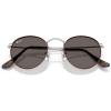 imageRayBan Rb3447 Round Metal SunglassesMatte Havana on Matte SilverDark Grey