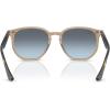 imageRayBan Rb4306 Hexagonal SunglassesTortledoveBlue Gradient Grey