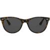 imageRayBan Wayfarers Square SunglassesHavana on Transparent BrownDark Grey