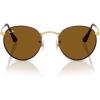 imageRayBan Rb3447 Round Metal SunglassesMatte Havana on Matte GoldBrown
