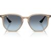 imageRayBan Rb4306 Hexagonal SunglassesTortledoveBlue Gradient Grey