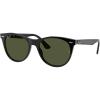 imageRayBan Wayfarers Square SunglassesBlackG15 Green Polarized