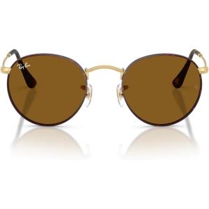 imageRayBan Rb3447 Round Metal SunglassesMatte Havana on Matte GoldBrown