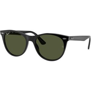 imageRayBan Wayfarers Square SunglassesBlackG15 Green Polarized