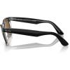 imageRayBan Rb2140 Original Wayfarer Square SunglassesBlack on TransparentBrown